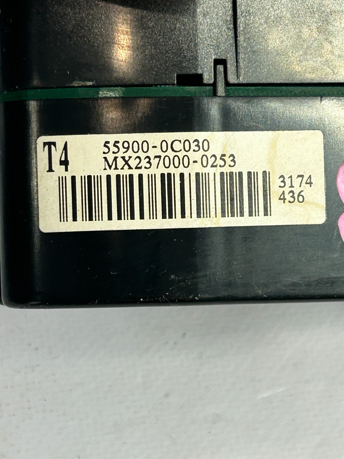 2001-2006 Toyota Sequoia Rear AC Heater Climate Control Panel OEM 55900-0C030