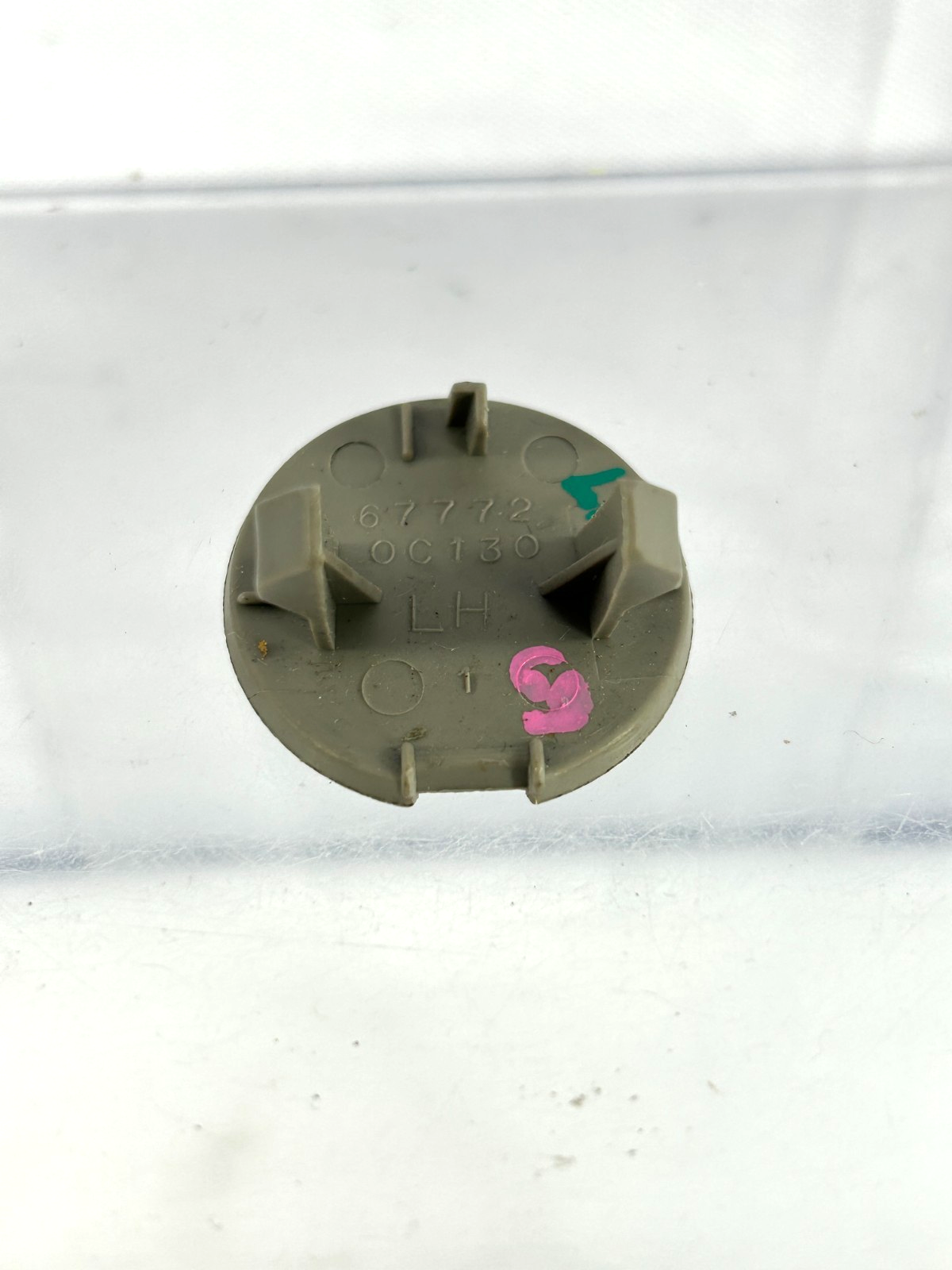 2001-2007 Toyota Sequoia Front Left Door Panel Screw Cover Cap OEM 67772-0C130