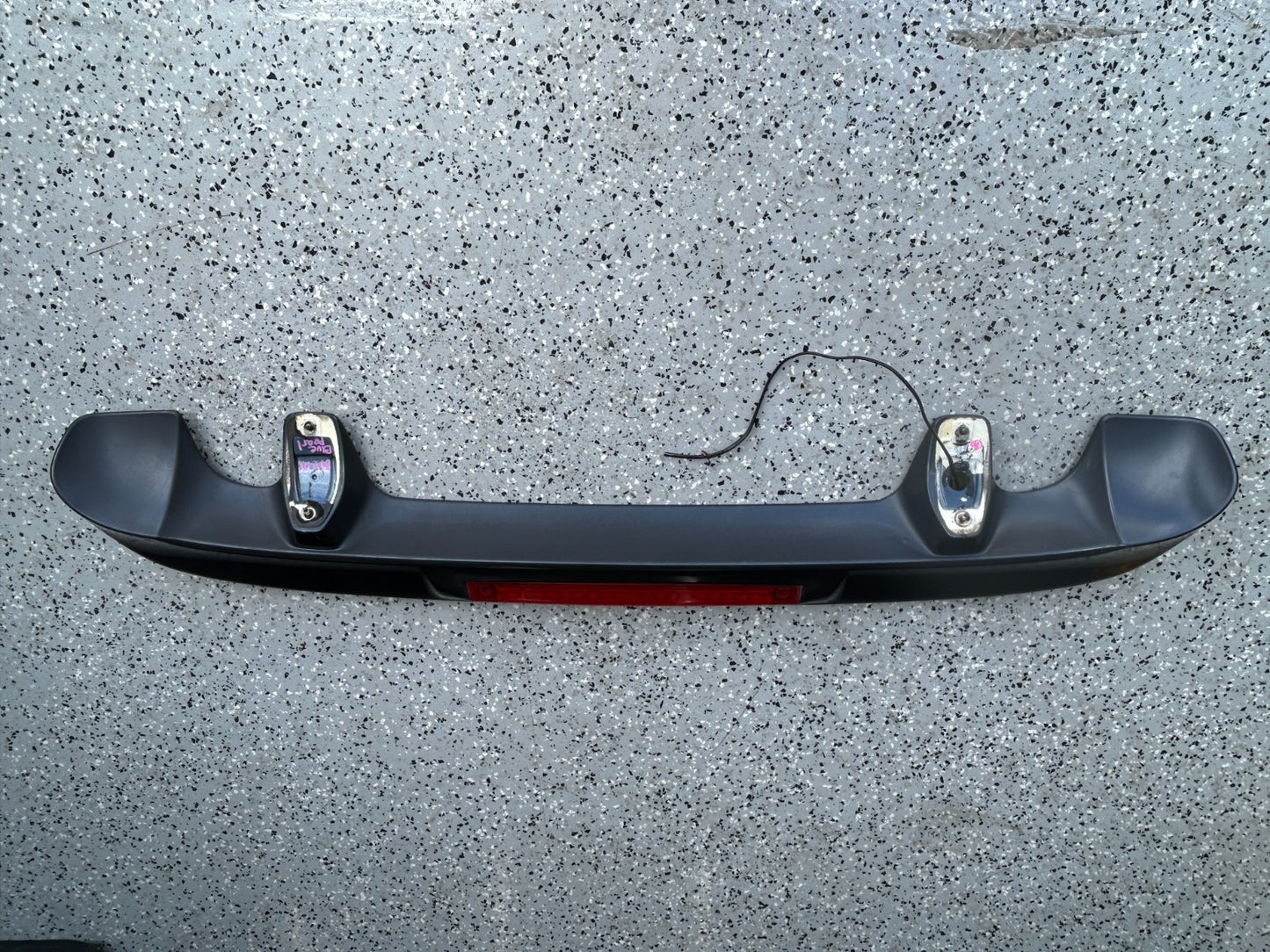 2001-2007 Toyota Sequoia Rear Spoiler & Third Brake Light Lamp OEM 76871-0C901