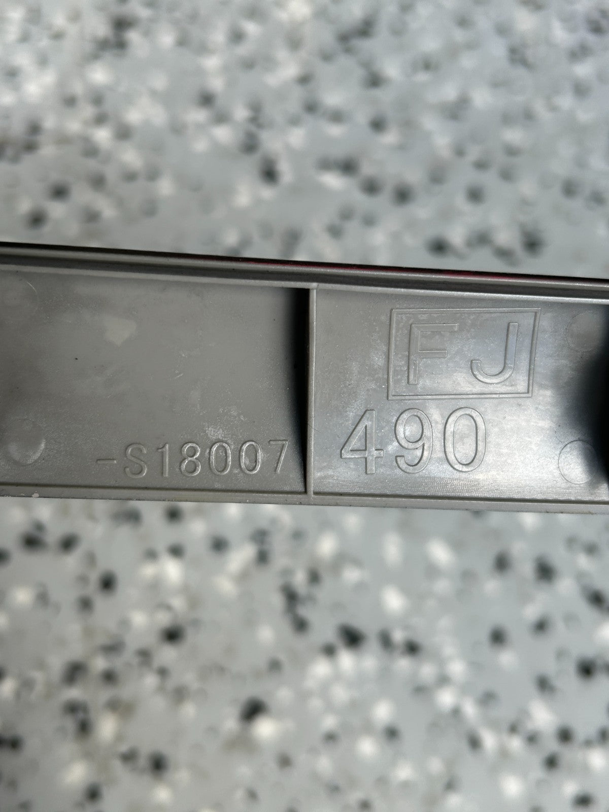 2014-2018 Subaru Forester Ornament Panel P Trim Silver OEM 66078FJ030