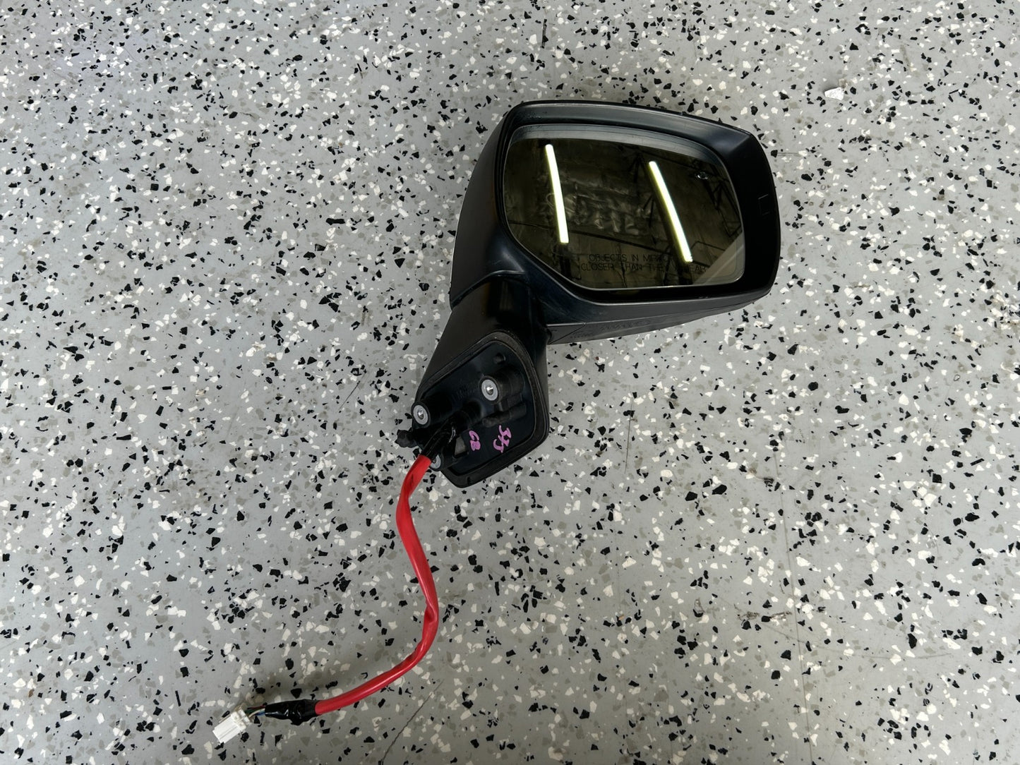 14-16 Subaru Forester Right Side View Mirror Turn Signal 11-Wire OEM 91036SG373