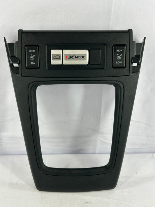 2014-2018 Subaru Forester Shifter Bezel Seat Heater X Mode Trim OEM 92122SG000