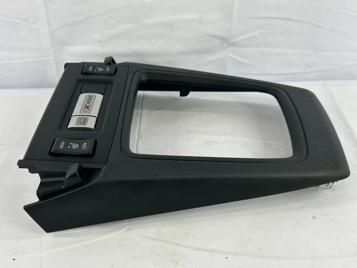 2014-2018 Subaru Forester Shifter Bezel Seat Heater X Mode Trim OEM 92122SG000