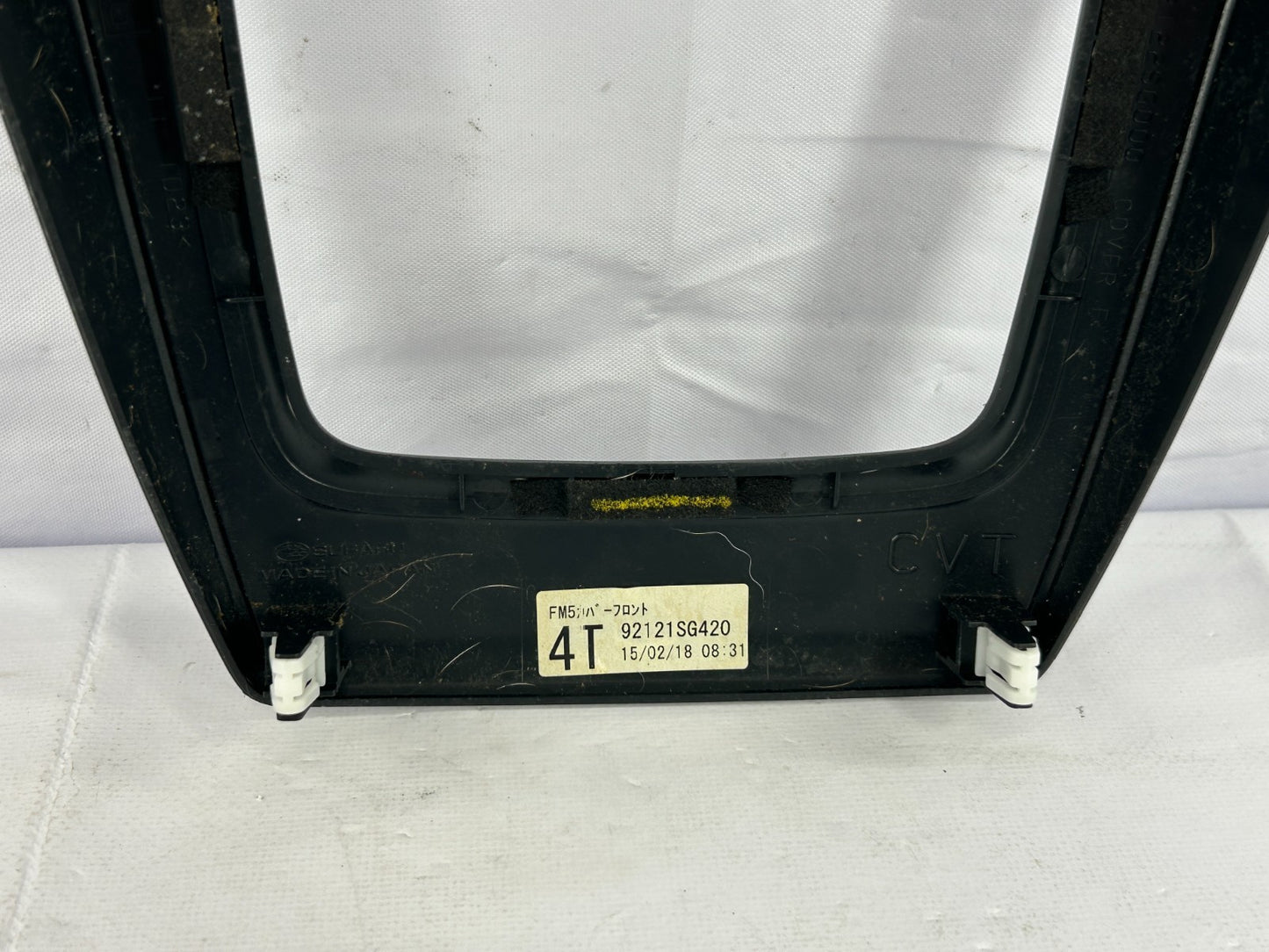 2014-2018 Subaru Forester Shifter Bezel Seat Heater X Mode Trim OEM 92122SG000