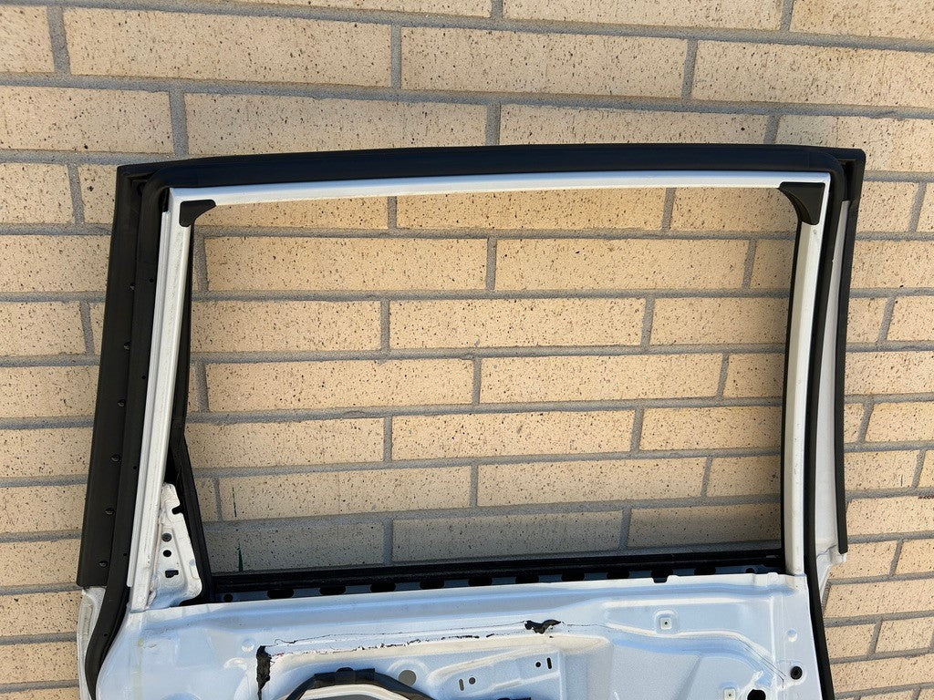 2014-2018 Subaru Forester Left Rear Door Shell White Satin Pearl 37J OEM