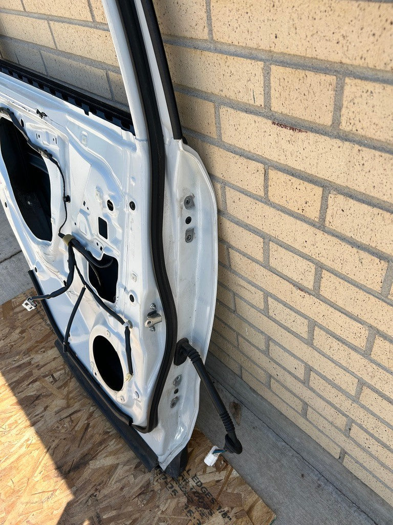 2014-2018 Subaru Forester Left Rear Door Shell White Satin Pearl 37J OEM