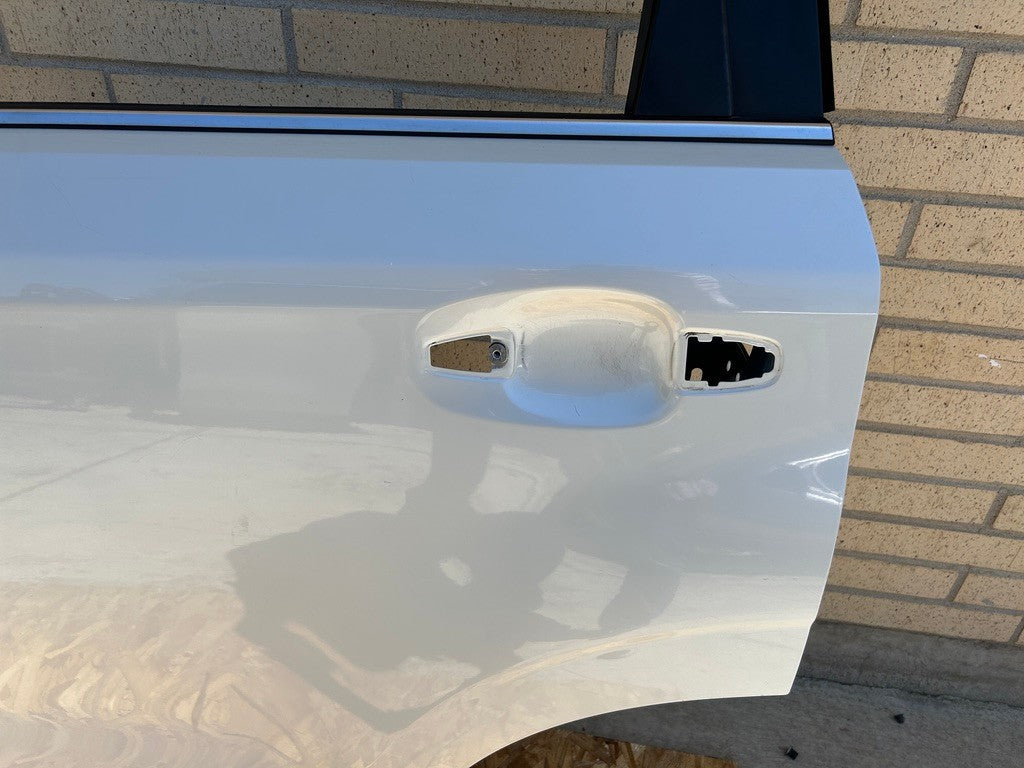 2014-2018 Subaru Forester Left Rear Door Shell White Satin Pearl 37J OEM