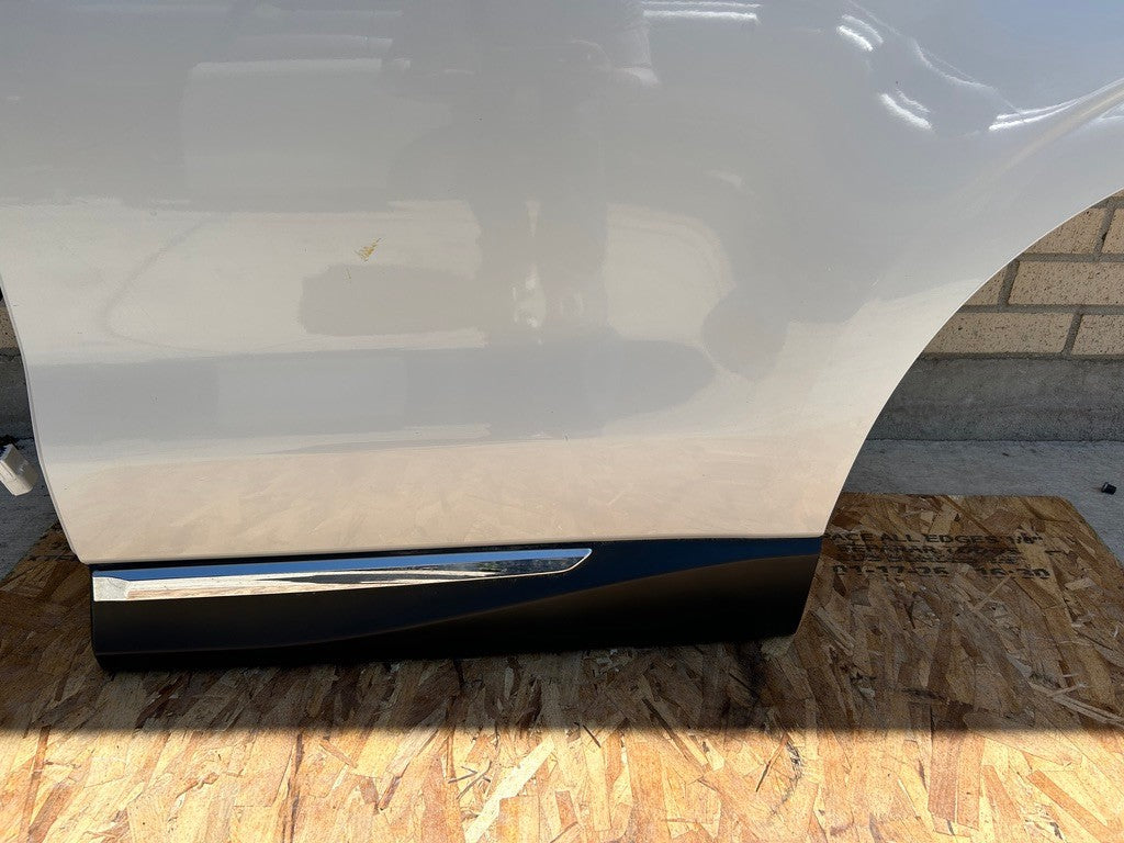 2014-2018 Subaru Forester Left Rear Door Shell White Satin Pearl 37J OEM