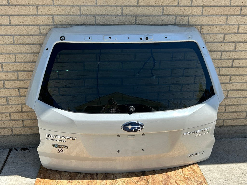 2014-2018 Subaru Forester Liftgate Motorized Lift With Spoiler SHELL ONLY White