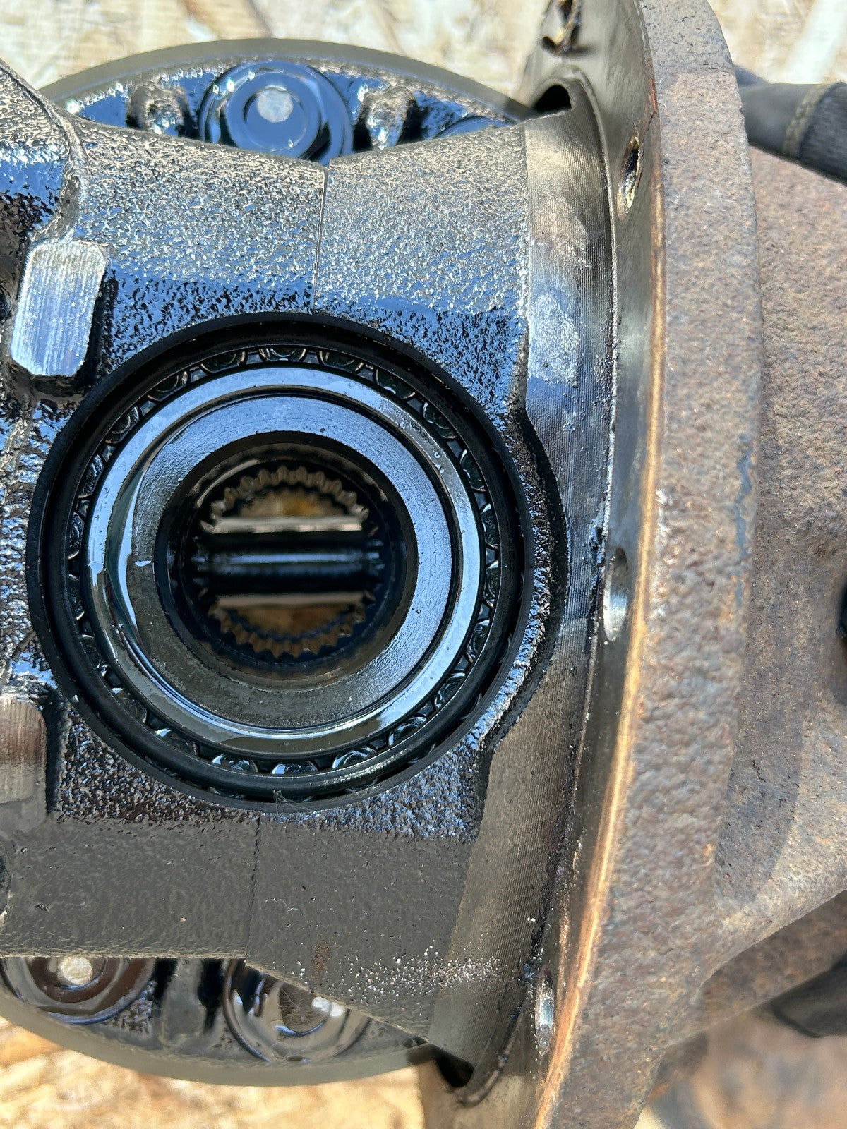 2001-2005 Toyota Sequoia 4.1 Ratio Rear Differential Carrier Back Open Diff OEM