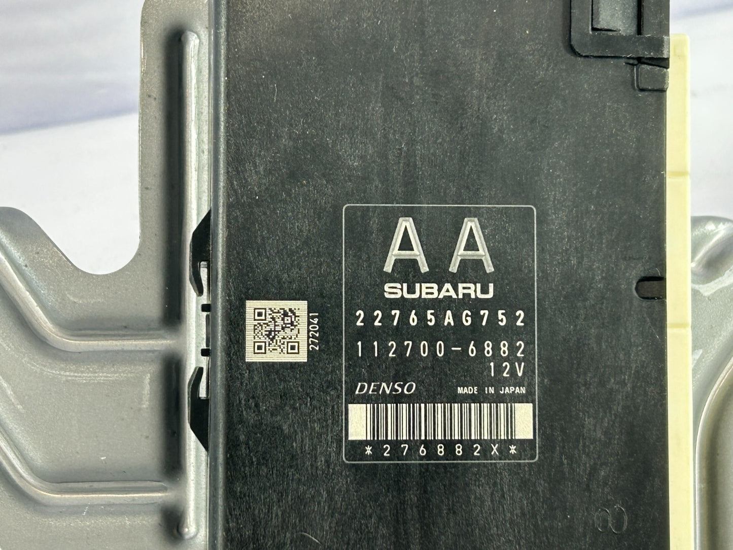 2015 Subaru Forester ECU Engine Control Unit Computer Module OEM 22765AG752