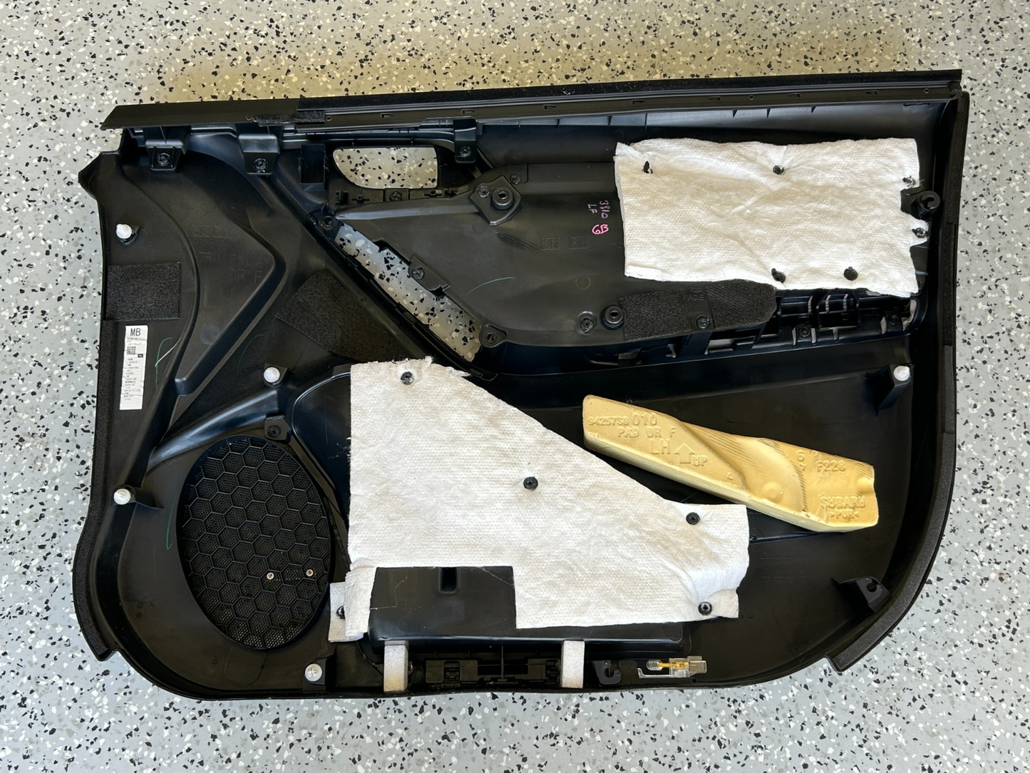 2014-2016 Subaru Forester Front Left Interior Door Trim Panel OEM 94212SG110NA