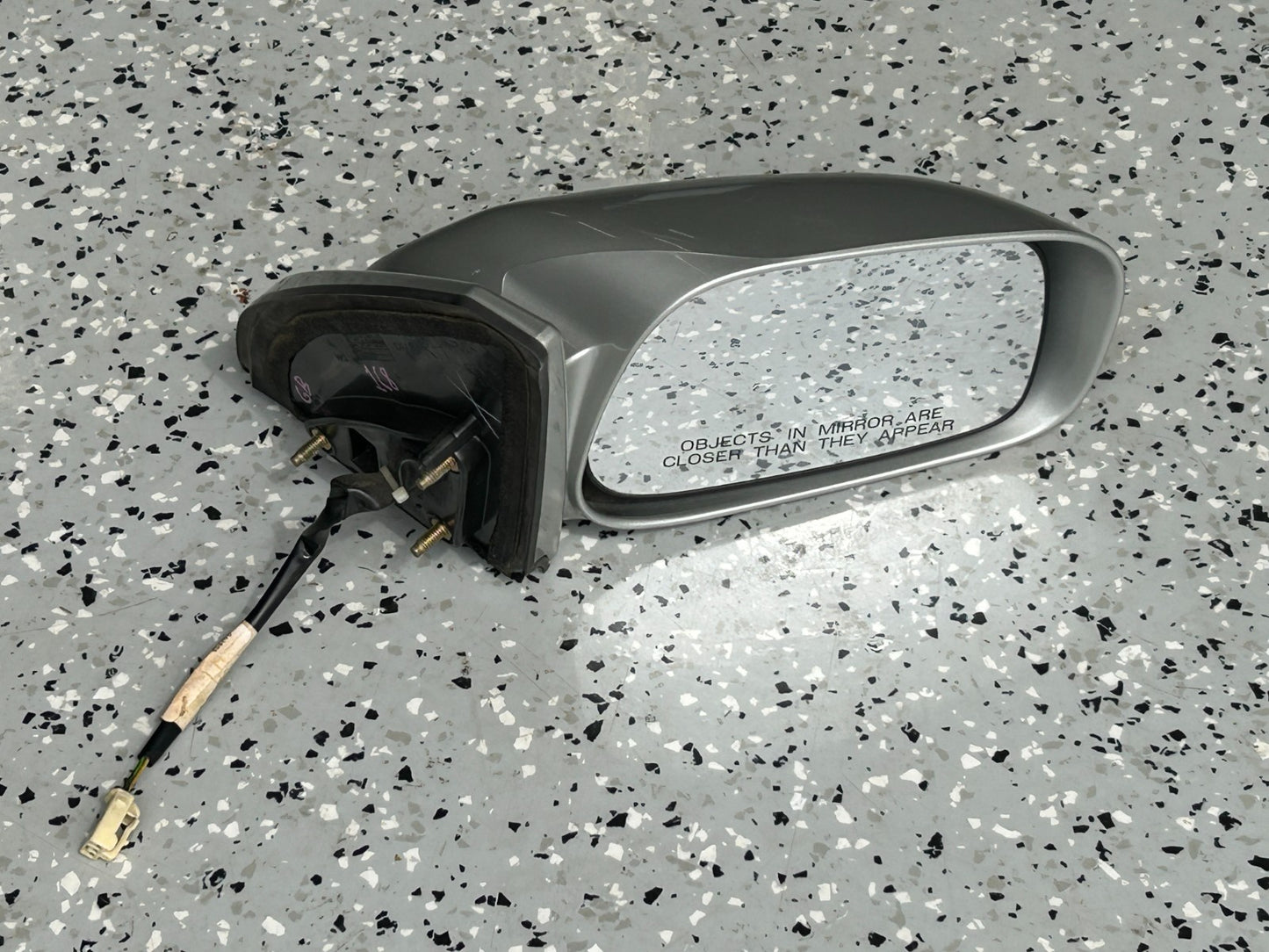 03-05 Toyota Matrix Corolla Front Right Side View Mirror 3-Wire 87910-02411-B0