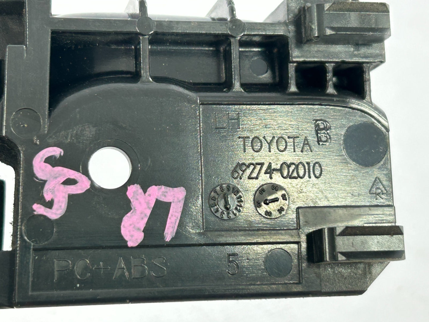 2003-2008 Toyota Matrix Rear Left Interior Door Handle OEM 69206-02090-B0