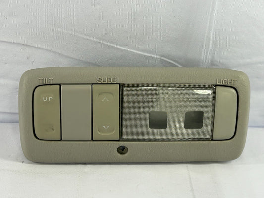 03-08 Toyota Matrix Overhead Dome Light Sunroof Switch Gray OEM 81260-12120-B0