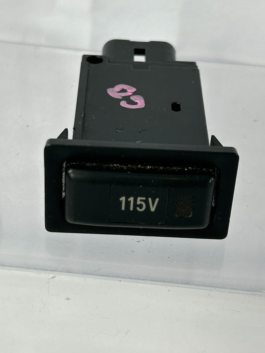 2003-2008 Toyota Matrix AC 115V Power Inverter Switch Black OEM 84480-41020