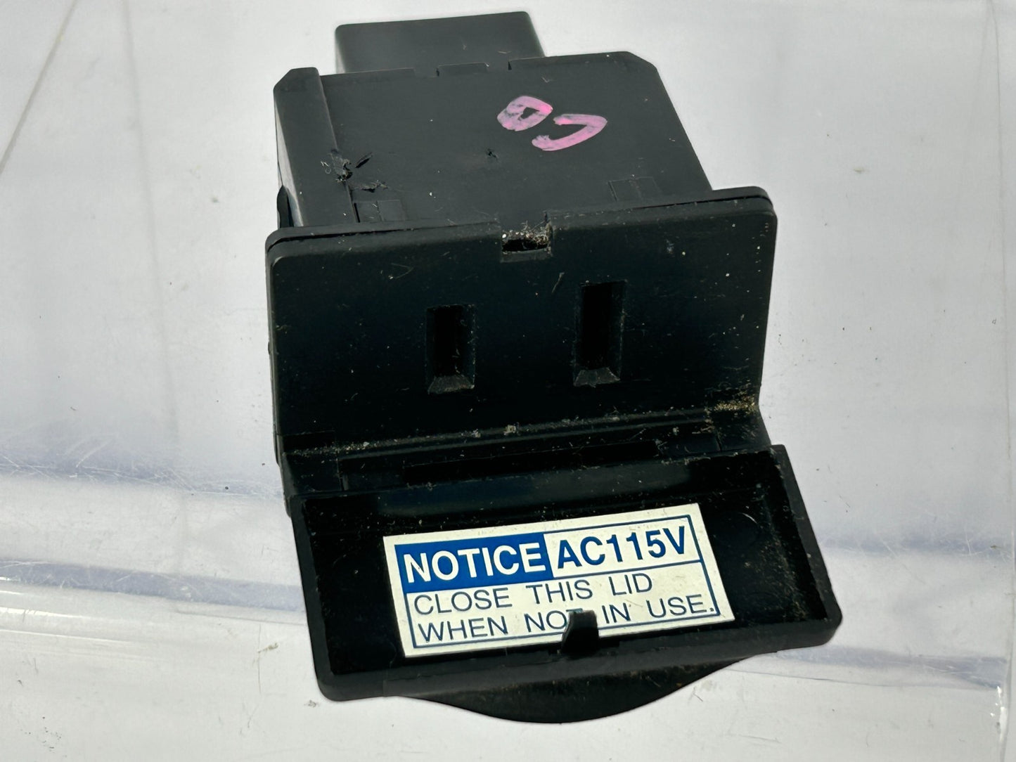 2003-2008 Toyota Matrix AC 115V 100W Inverter Power Outlet Plug OEM 85530-73010