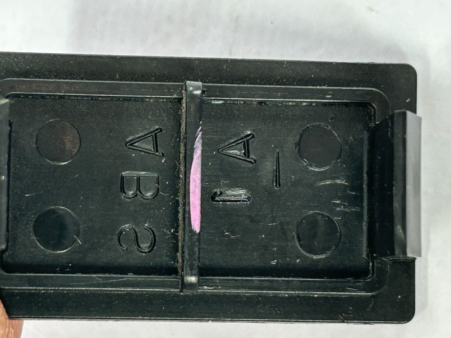 2003-2008 Toyota Matrix Spare Switch Hole Cover Black OEM 55539-02010-B3