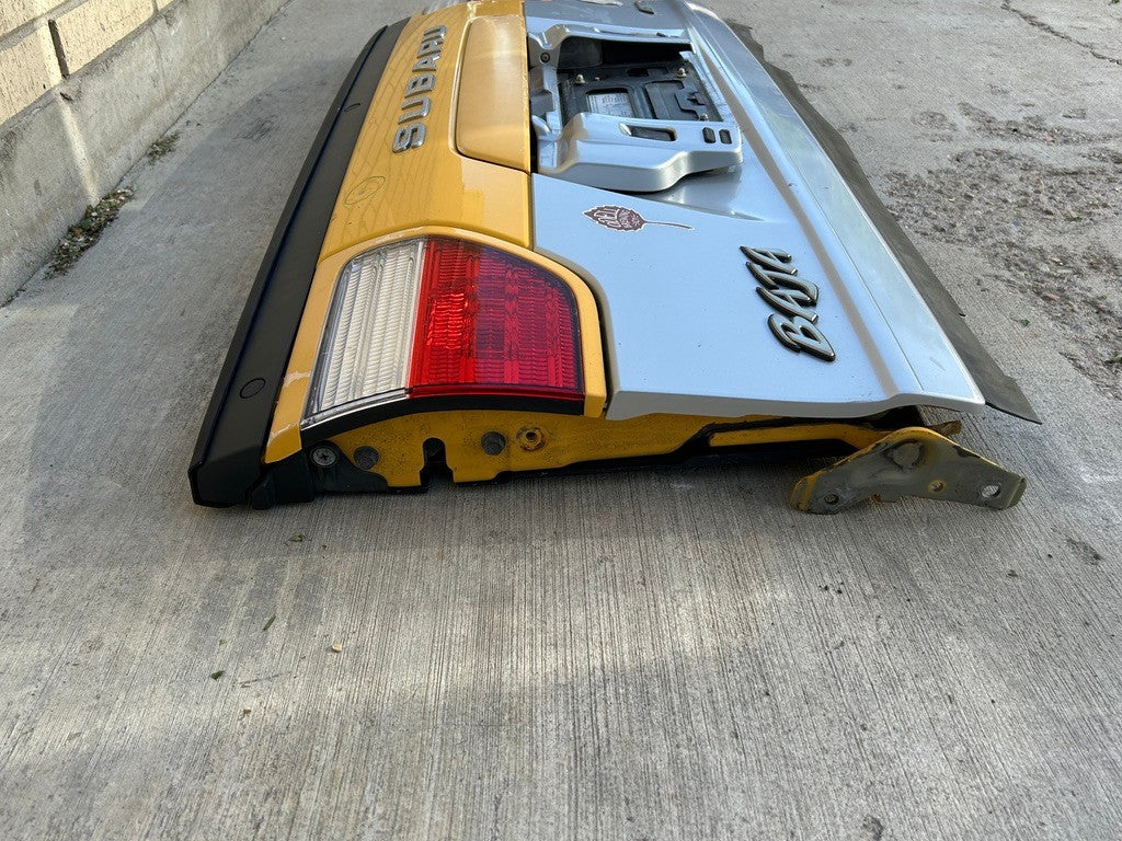 2003-2006 Subaru Baja Trunk Tailgate Hatch Complete Baja Yellow 23Y OEM