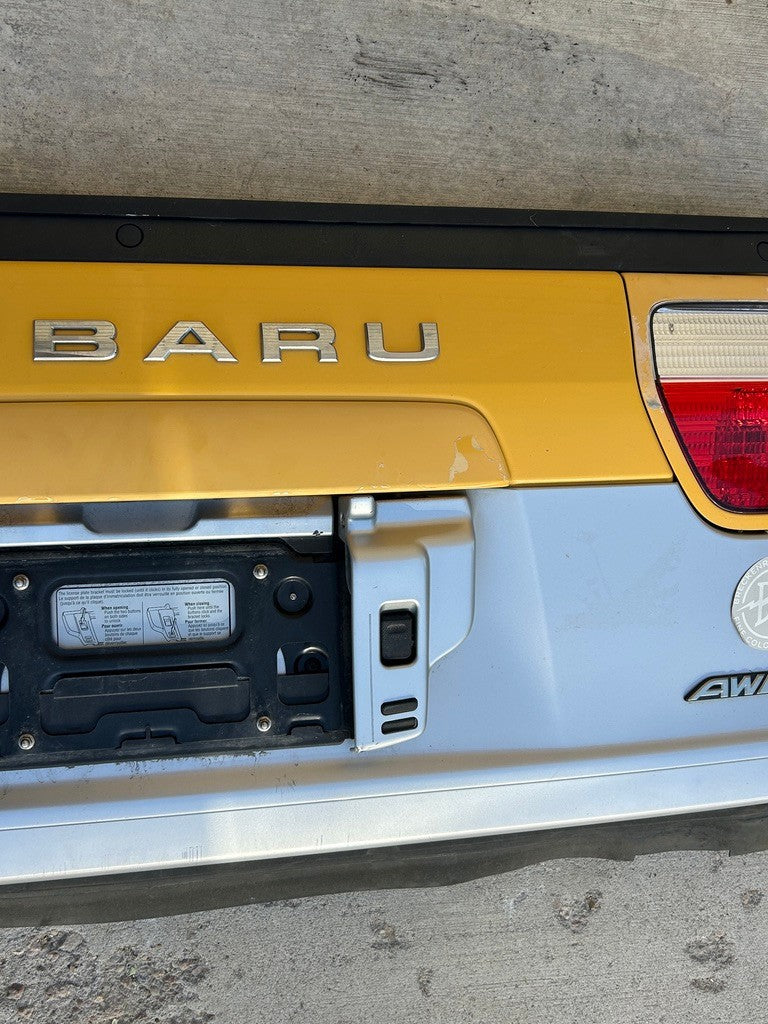 2003-2006 Subaru Baja Trunk Tailgate Hatch Complete Baja Yellow 23Y OEM