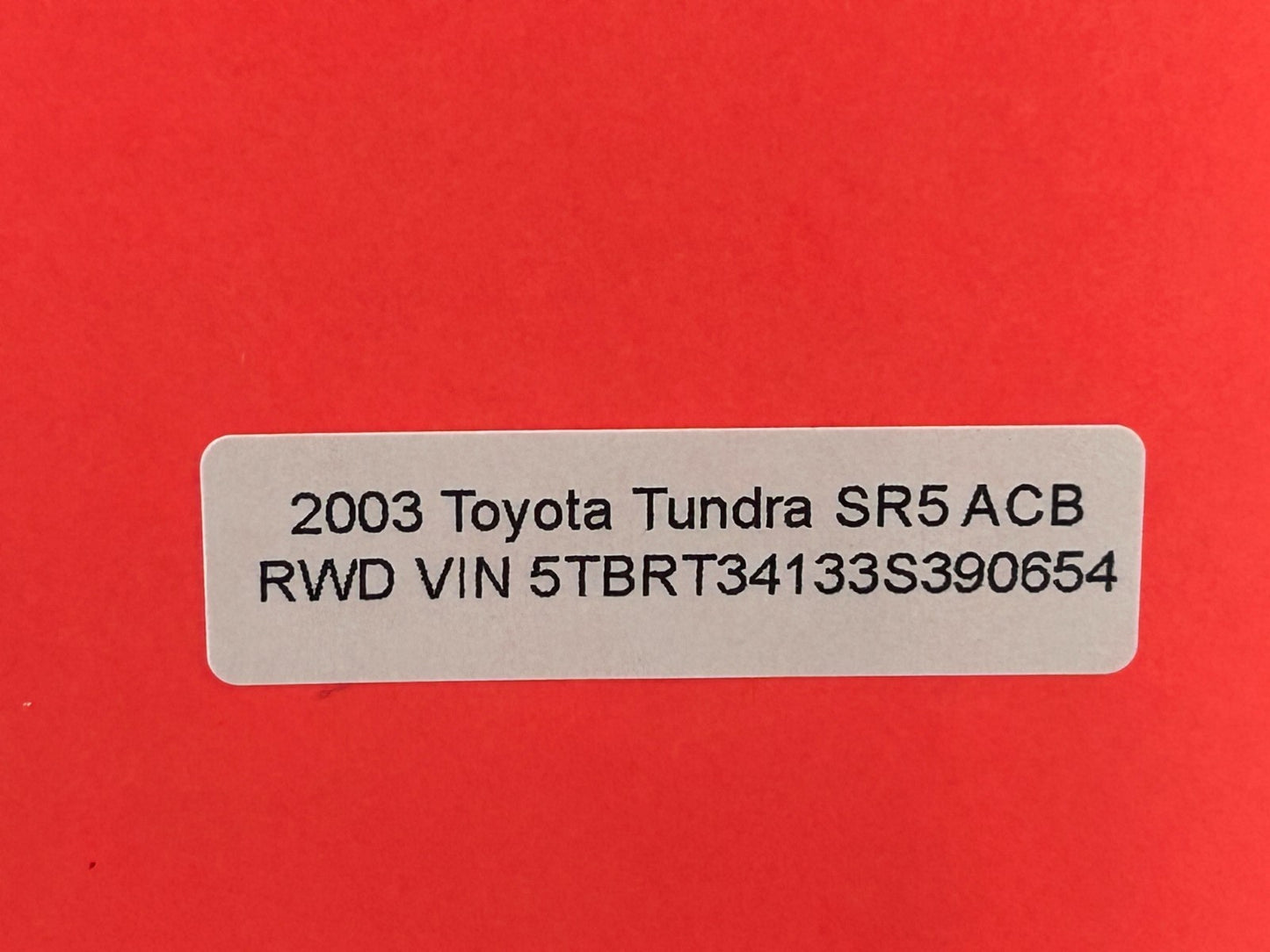 2000-2005 Toyota Tundra Front Left Exterior Door Handle OEM 69220-34040-G0