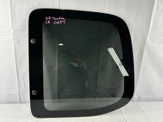 2000-2006 Toyota Tundra Extended Cab Left Rear Door Window Glass