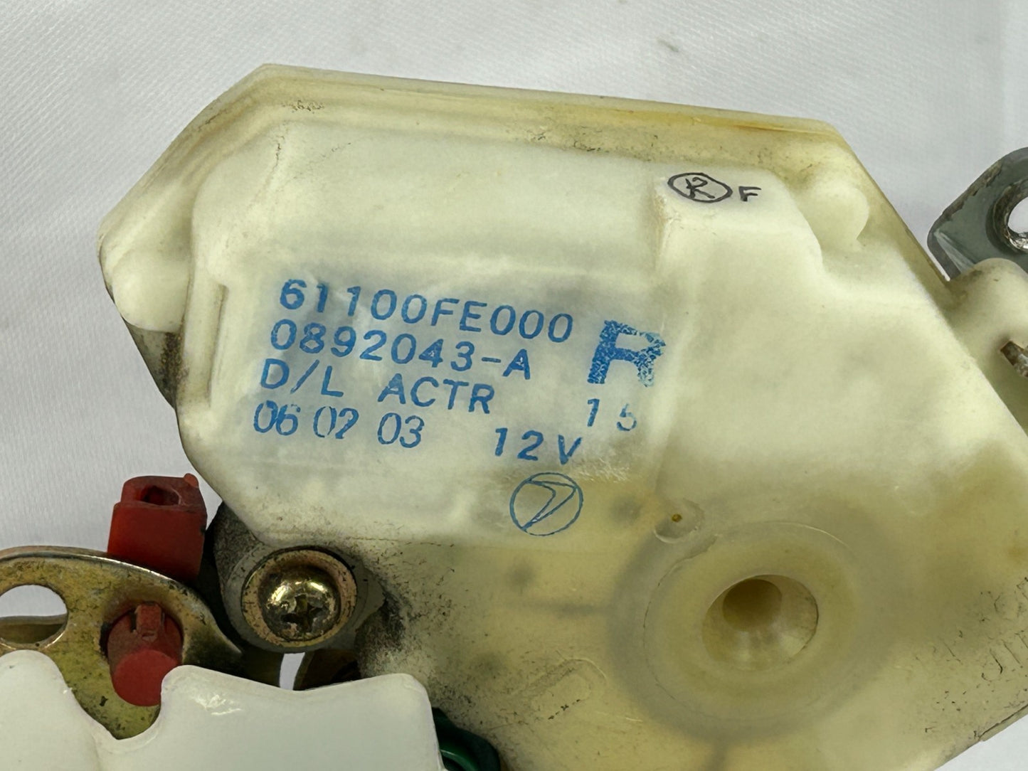 02-07 Subaru Impreza or WRX Front Right Door Lock Actuator OEM 61100FE000