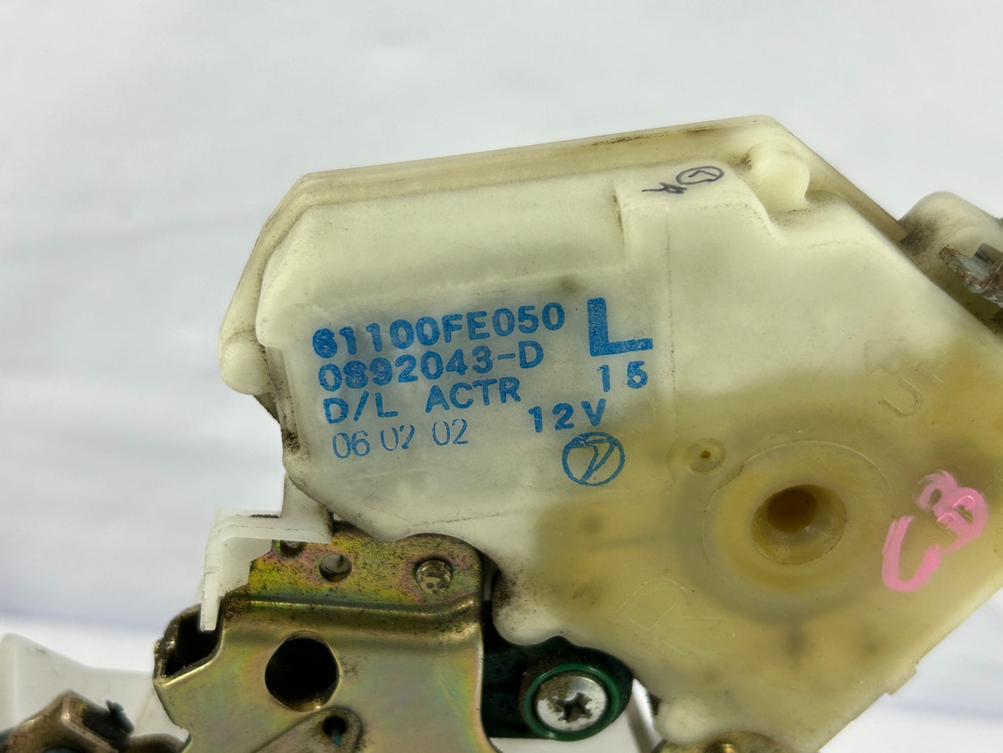 02-07 Subaru Impreza or WRX Rear Left Door Lock Actuator OEM 61100FE050