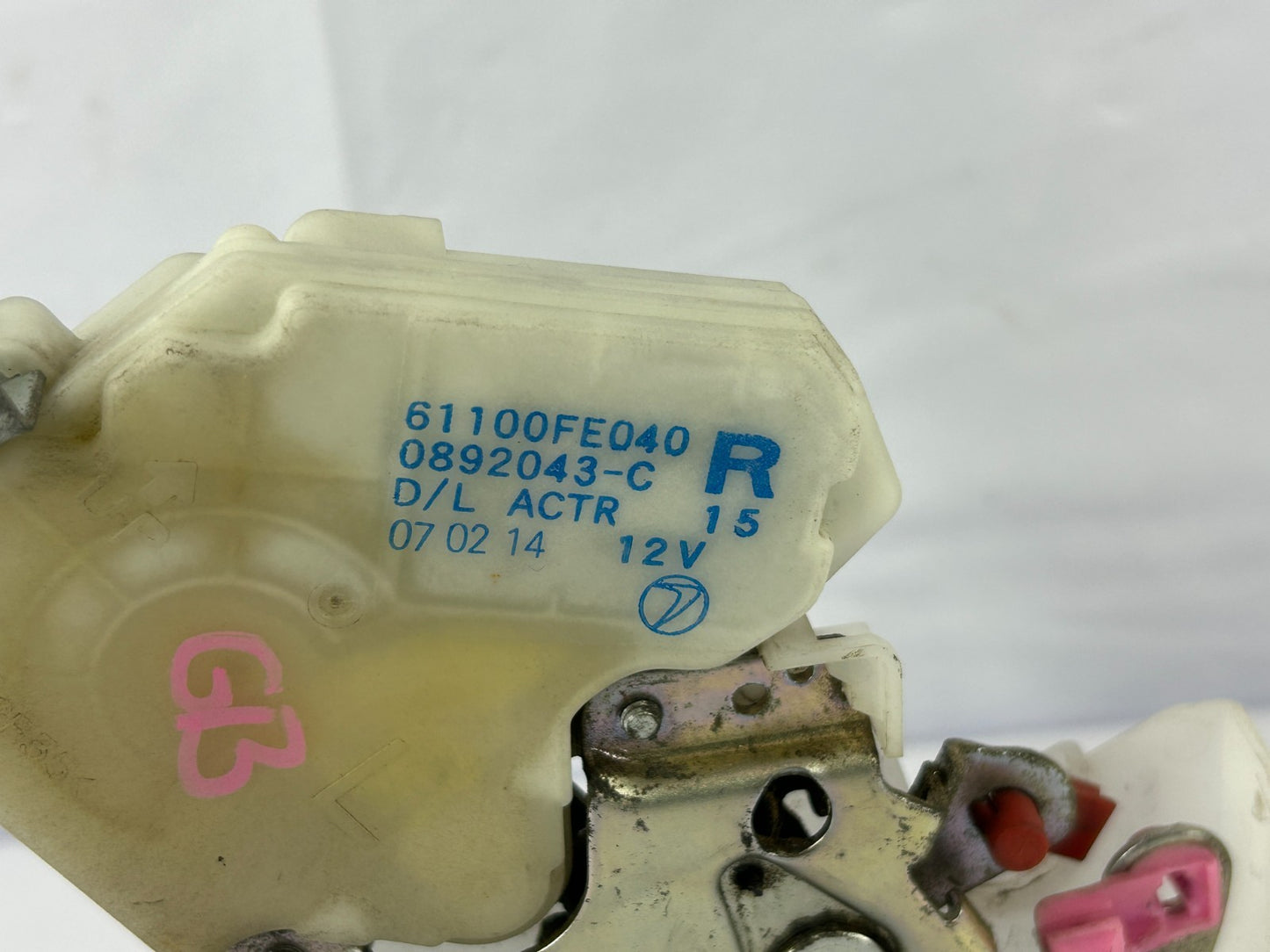 02-07 Subaru Impreza or WRX Rear Right Door Lock Actuator OEM 61100FE040
