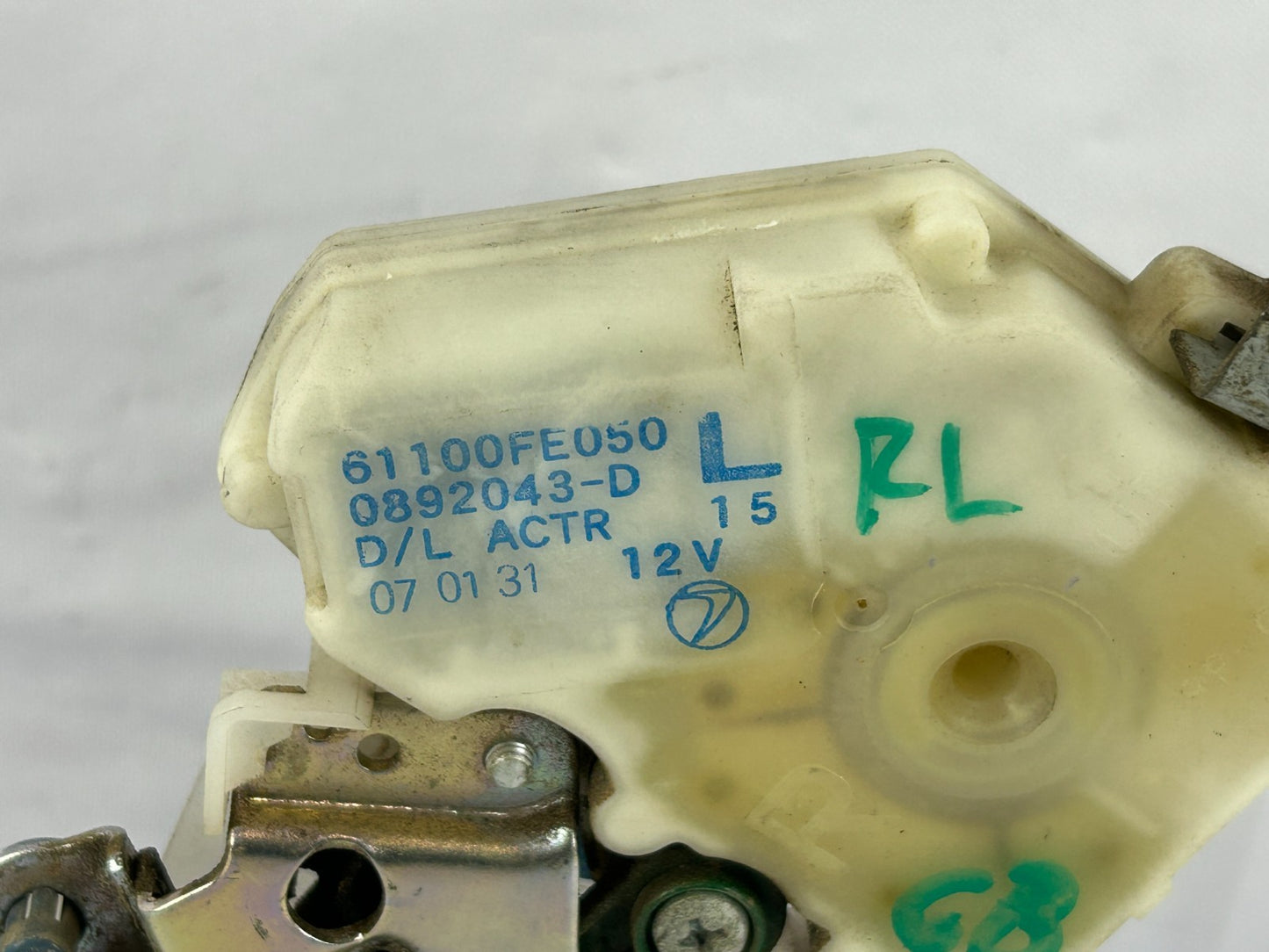 02-07 Subaru Impreza or WRX Rear Left Door Lock Actuator Driver OEM 61100FE050