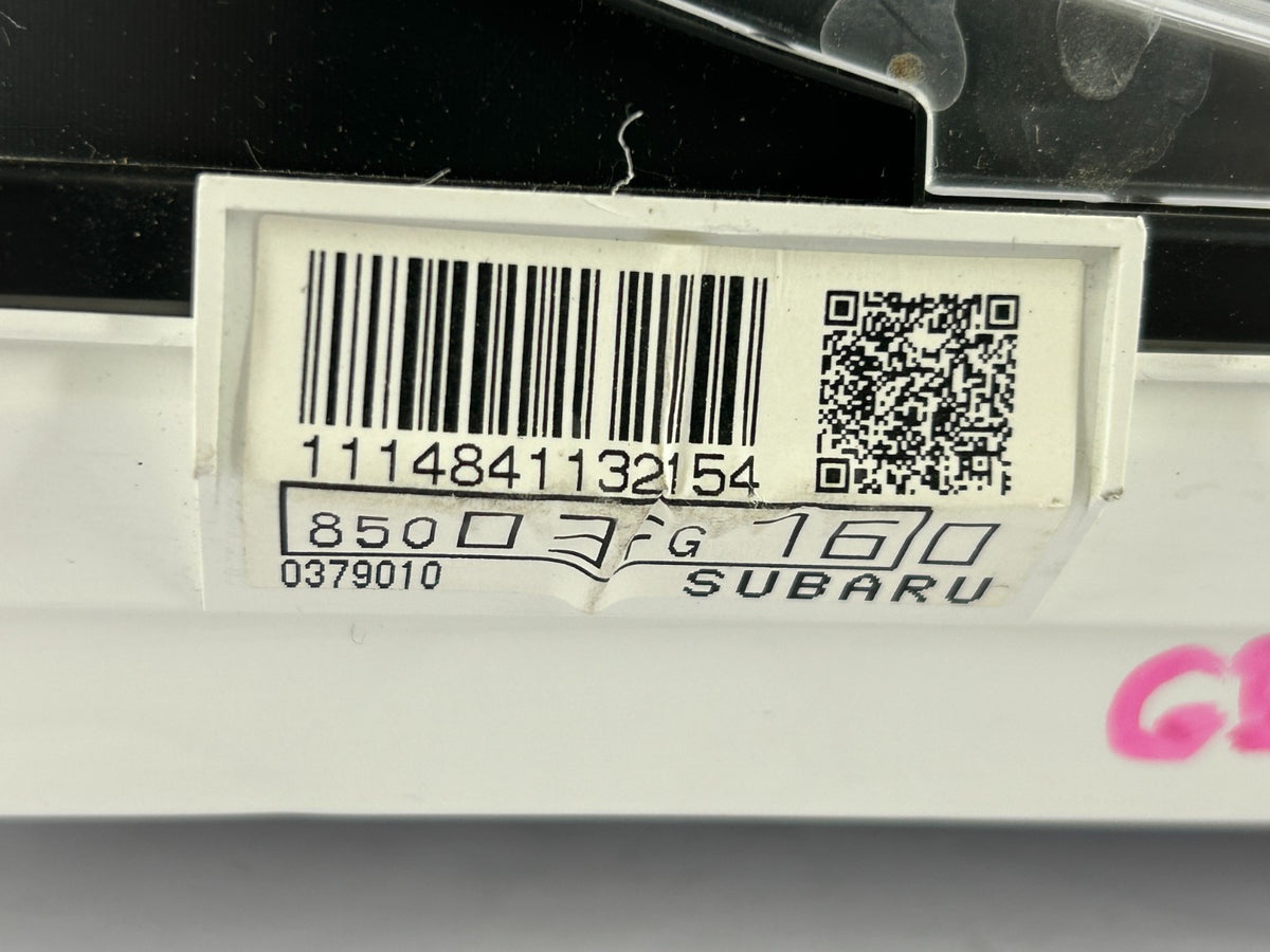 2010-2011 Subaru Impreza Speedometer Gauge Instrument Cluster OEM 85003FG750