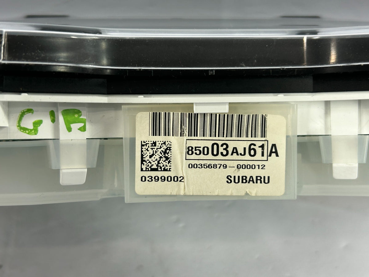 2012 Subaru Legacy Speedometer Instrument Gauge Cluster OEM 85003AJ61A
