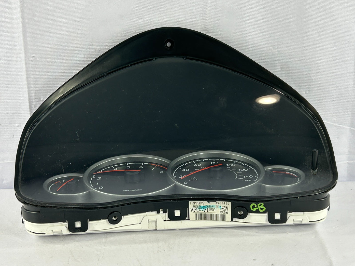 2007 Subaru Legacy Outback Speedometer Instrument Gauge Cluster OEM 85014AG34A