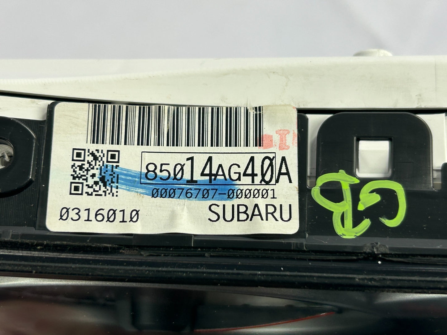2007 Subaru Outback Speedometer Instrument Cluster 185K Miles OEM 85014AG40A