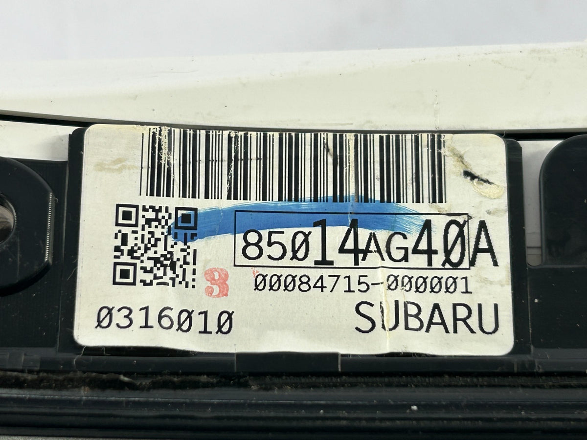 2007 Subaru Outback Speedometer Instrument Cluster OEM 85014AG40A