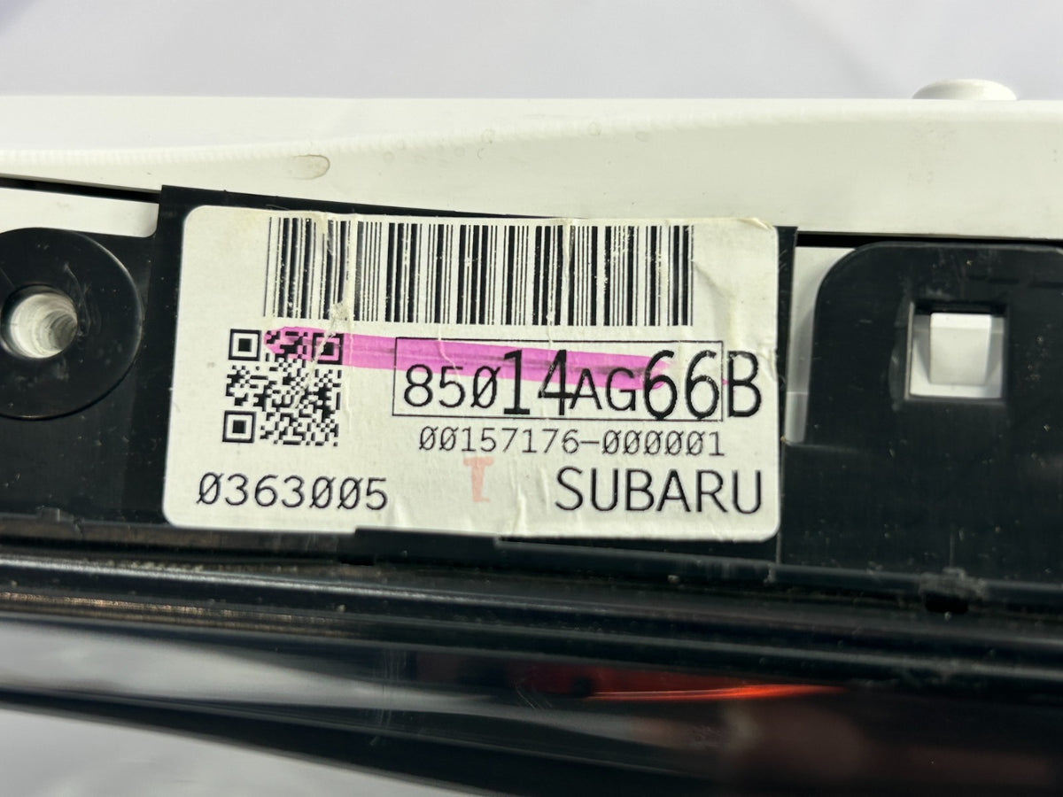 2009 Subaru Outback Speedometer Instrument Cluster OEM 85014AG66B