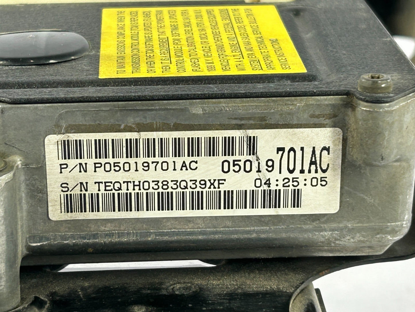 1999-2001 Jeep Grand Cherokee TCM Transmission Control Module OEM 05019701AC
