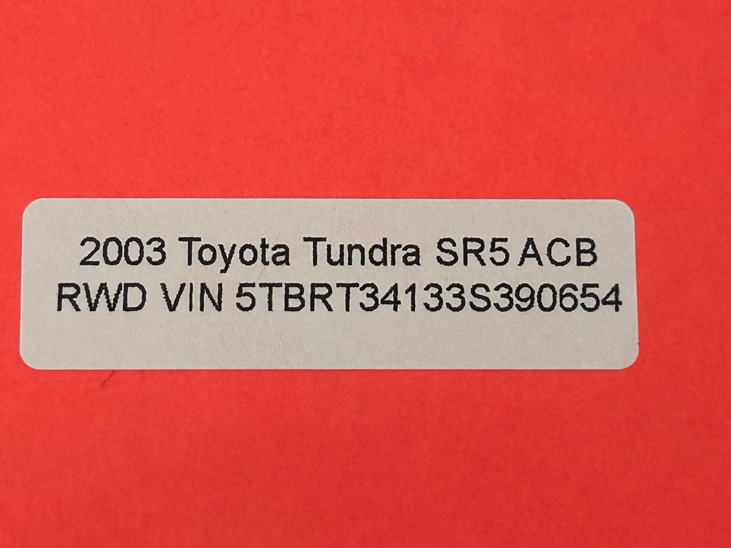 2002-2005 Toyota Tundra EVAP Charcoal Canister Filter Valve OEM 77730-0C010