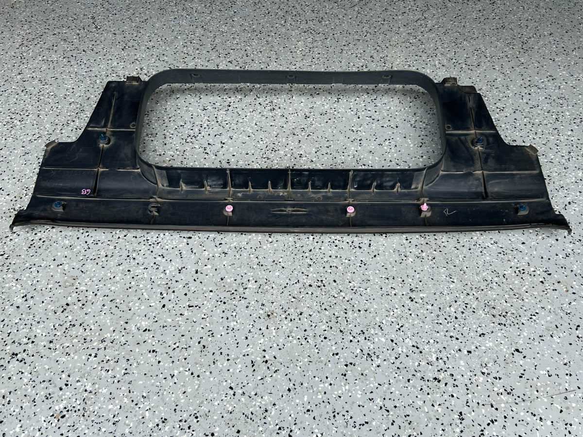 03-06 Subaru Baja Rear Luggage Trim Tray Bed Floor Panel Black OEM 91101AE00A