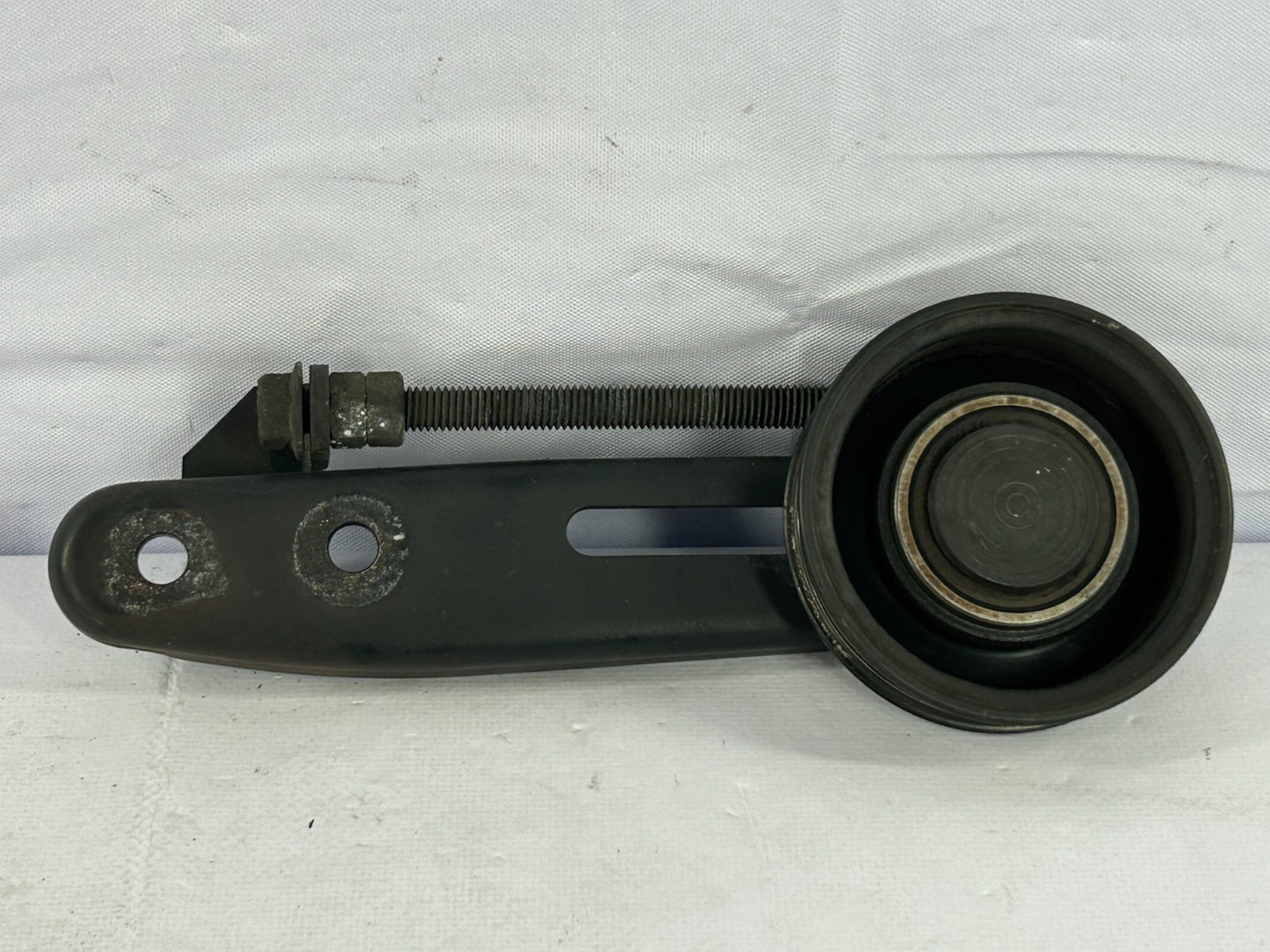 03-06 Subaru Baja Tensioner AC Belt Idler Pulley Bracket Mount OEM 73610AC010
