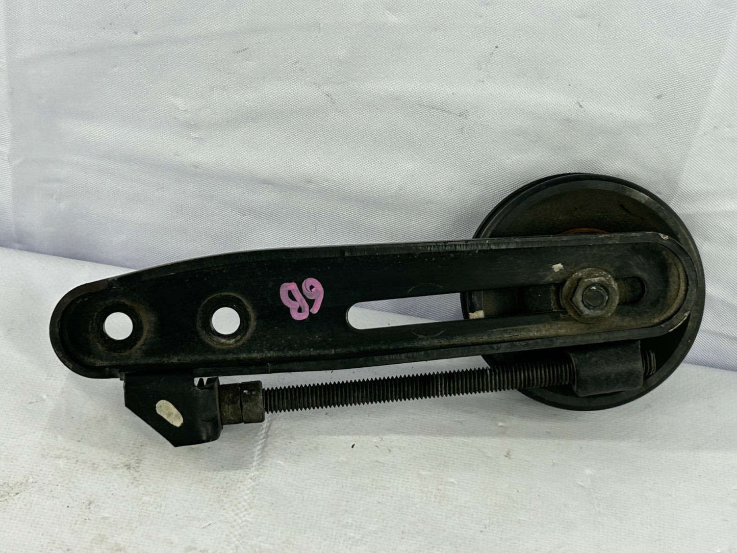 03-06 Subaru Baja Tensioner AC Belt Idler Pulley Bracket Mount OEM 73610AC010