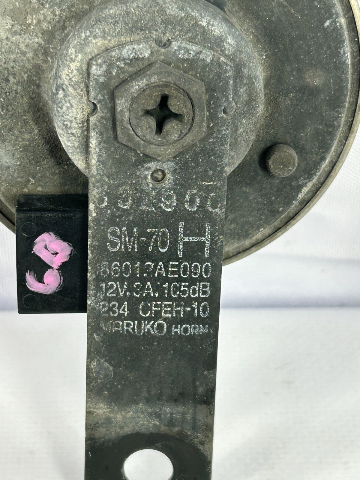 2003-2006 Subaru Baja High Note Horn Signal Alarm Siren Assembly OEM 86012AE090