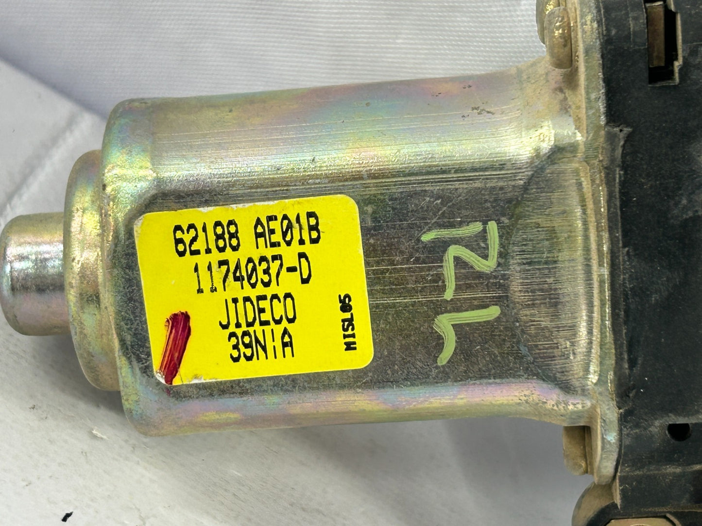 2000-2004 Subaru Outback Rear Left Door Power Window Motor OEM 62188AE01B