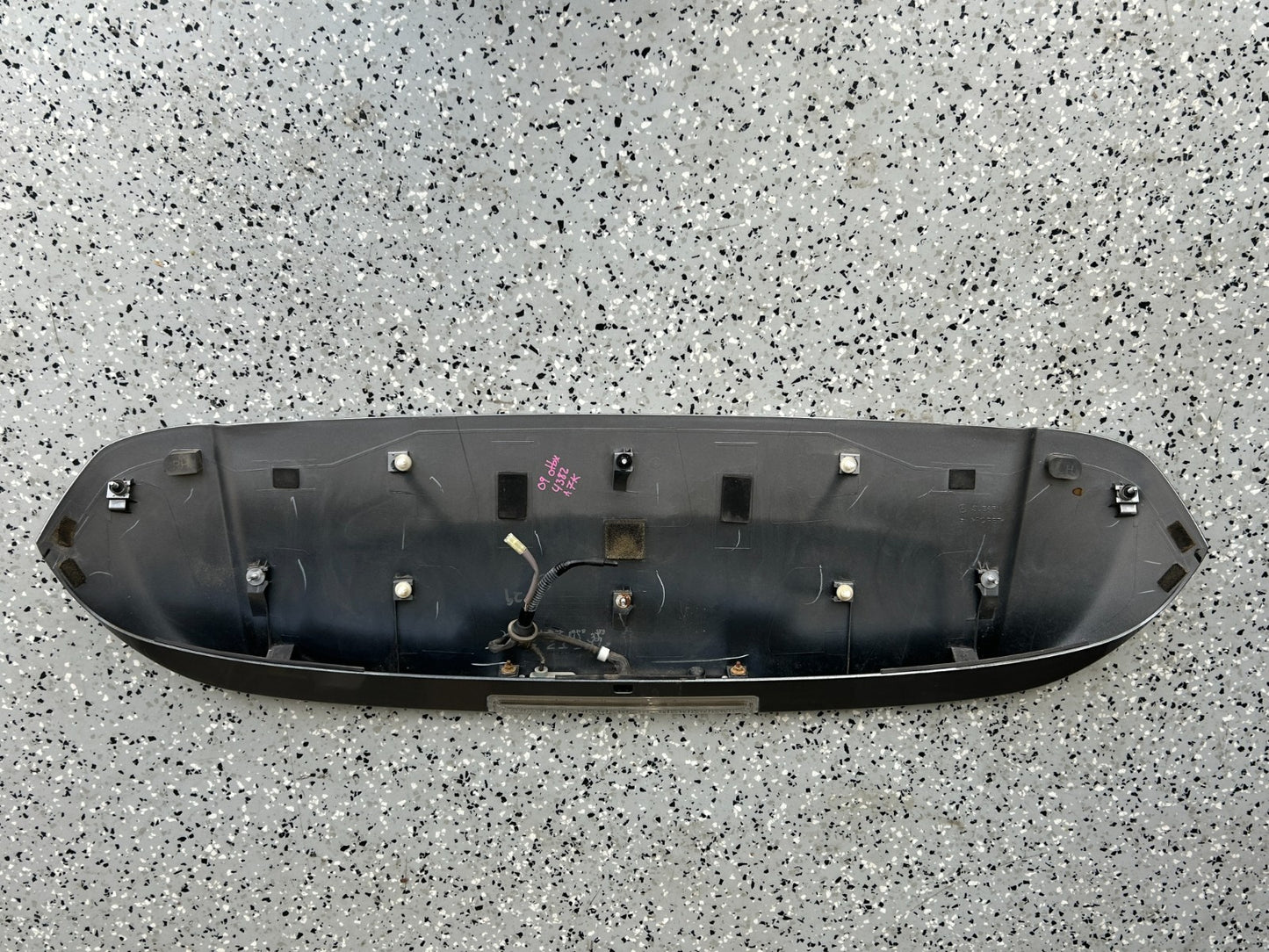 2005-2009 Subaru Outback Rear Tailgate Spoiler 3rd Brake Light OEM 96031AG01ANN
