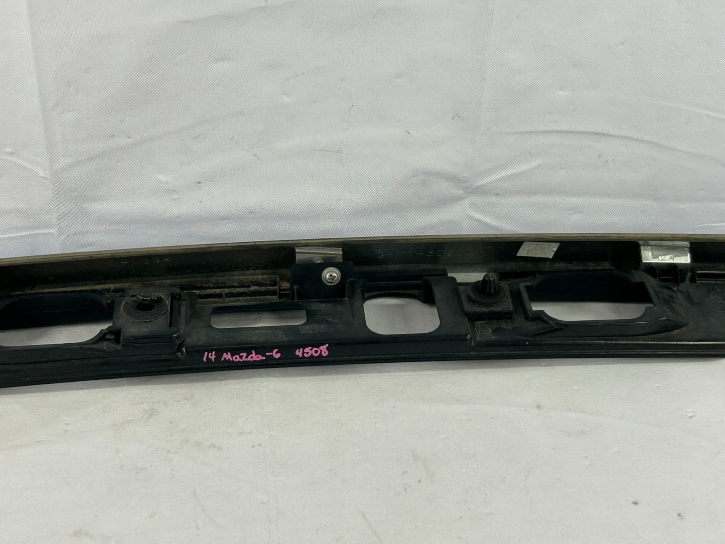 14-17 Mazda 6 Rear Tailgate Liftgate Molding Finish Panel Chrome OEM GHK1-50-852
