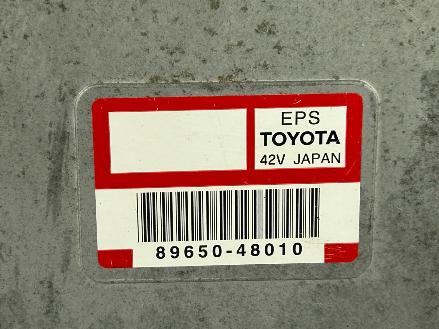 06-08 Lexus RX400H EPS Power Steering Computer Control Module OEM 89650-48010