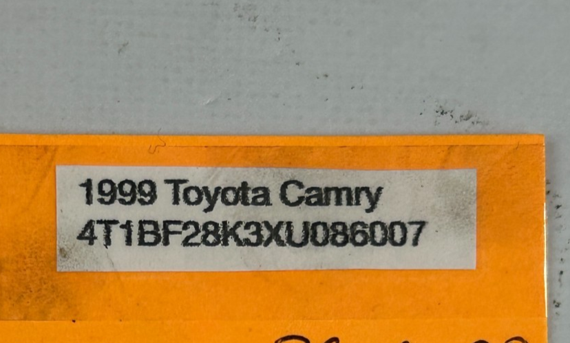 1997-2001 Toyota Camry Sunroof Sun Roof Moon Roof Sliding Glass OEM 63201-AA010