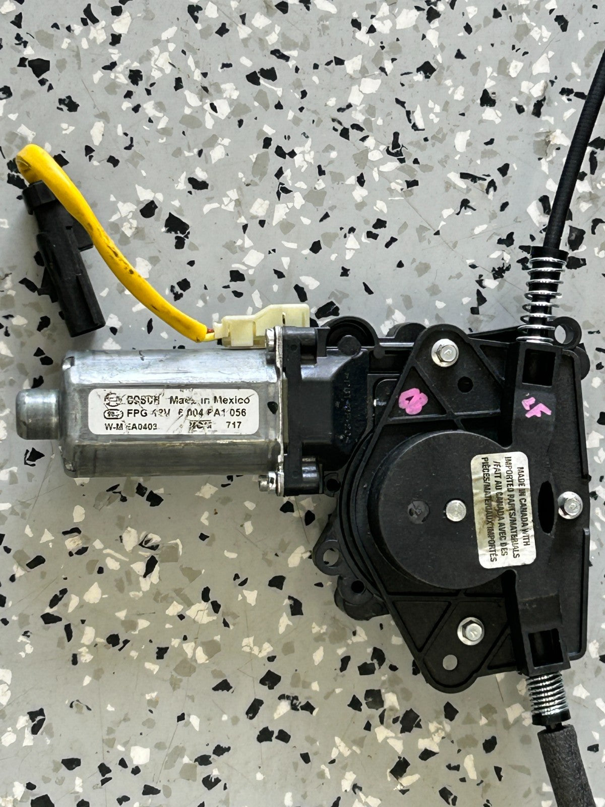 2000-2004 Jeep Grand Cherokee Front Left Driver Door Window Regulator Motor OEM