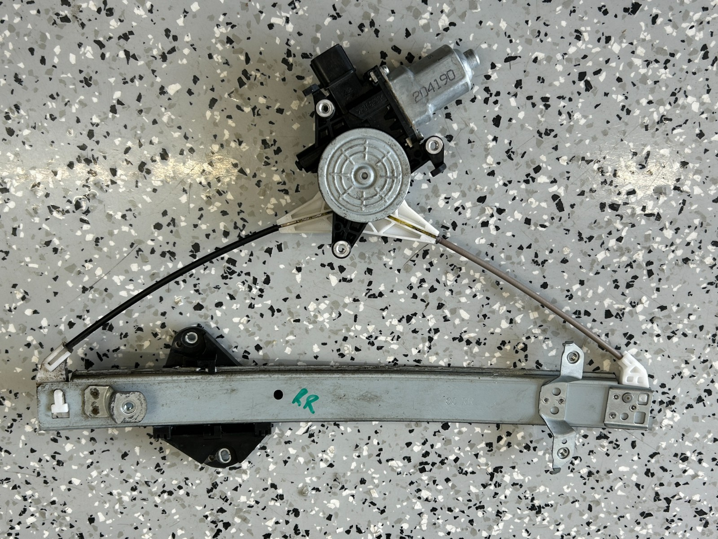 09-13 Subaru Forester Rear Right Door Window Regulator and Motor OEM 61042SC001