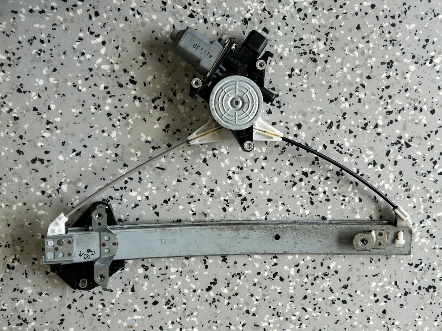 2009-2013 Subaru Forester Rear Left Door Window Regulator & Motor OEM 61042SC011